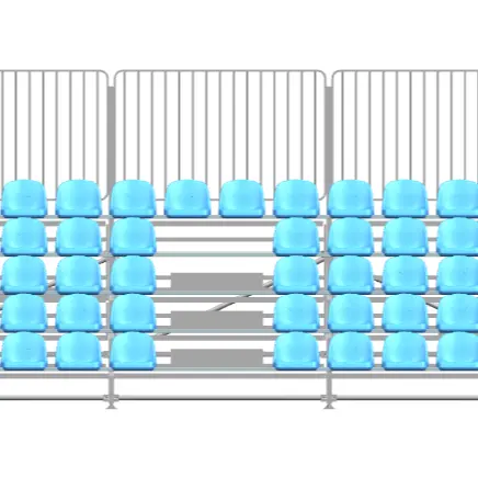 Sedili per gradinate dello stadio supporti per stadi smontabili tribuna per ponteggi