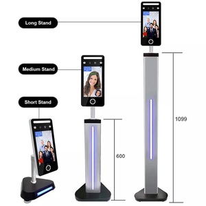 AI Face &amp; Fingerprint Time Attendance WIFI Biometric Dynamic Facial Recognition Access Control System With <strong>Card</strong> Reader - Product Image 5