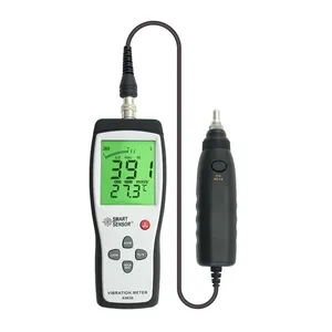 Medidor de vibración digital AS63B vibrómetro probador de mano con medición de velocidad de aceleración - Product Image 1