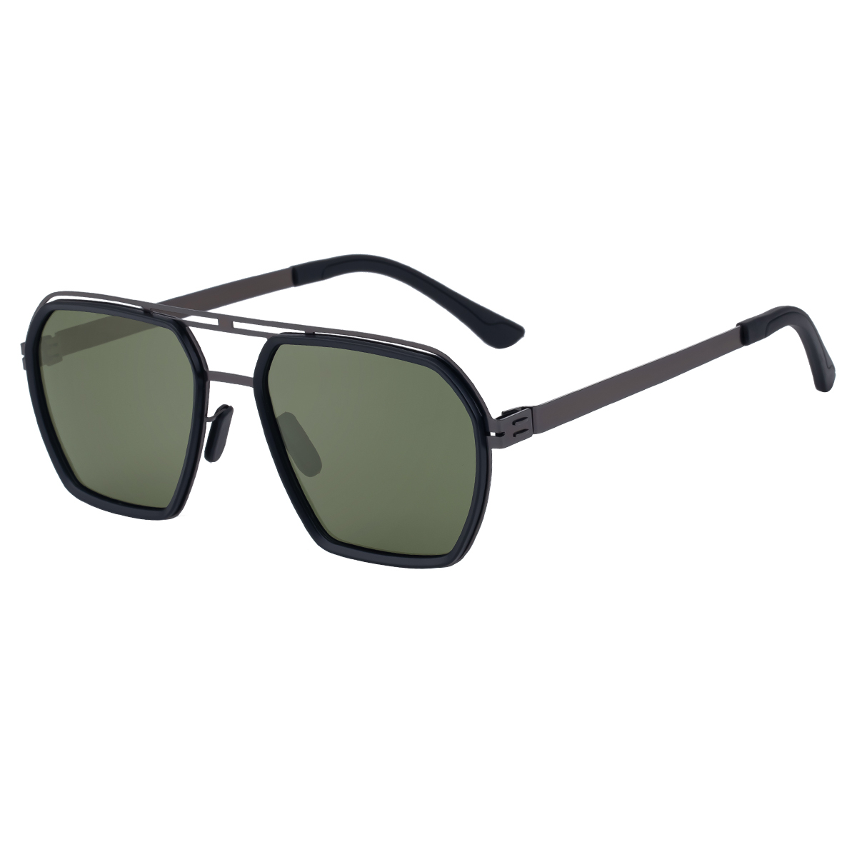 C5 Metallic Frame Black G15 Green