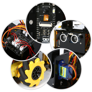 Robotlinking ESP32Cam 328P Robot kiti açık kaynak geliştirme kurulu akıllı Robot araba Ardunio için ESP32 kamera robotik başlangıç kiti
