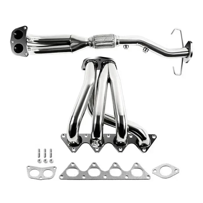 Baja Tahan Karat untuk 2002-2007 Mitsubishi Lancer 2.0L ES LS 0Z Manifold Header Knalpot