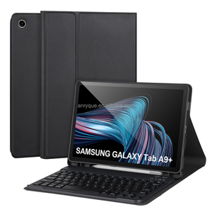 Funda con teclado para Samsung Galaxy Tab A9 Plus/A9 + 11 pulgadas/X216, funda magnética con teclado desmontable para bolígrafo S, soporte para bolígrafo - Product Image 1