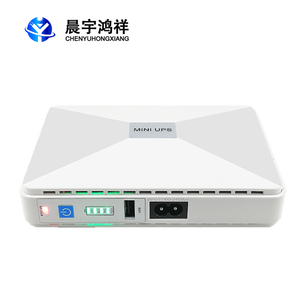 Entrada de 100-240V monofásico en línea Mini Ups P18 37WH 10000mAh Ups fuente de alimentación ininterrumpida con salida Dc 5V 9V 12V y POE - Product Image 1
