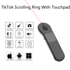 Telecomando senza fili Clicker con puntatore Laser rosso per presentazioni PowerPoint - Product Image 2