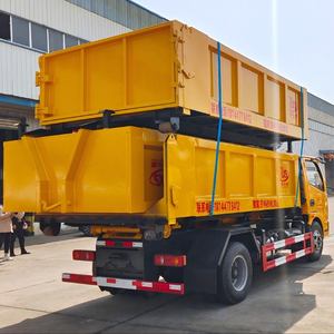 Sıcak satış kanca asansör çöp kamyon-fabrika fiyat ayrılabilir çöp bertaraf araç, 2025 yeni devrilme DAMPERLİ KAMYON - Product Image 6