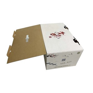 环保纸板箱包装定制产品盒价格便宜的瓦楞包装纸板箱 - Product Image 2