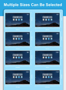 65&quot; Interactive Board <strong>LCD</strong> Multi-touch Panel Interactive Flat Panel <strong>Displays</strong> Monitor for Classroom Education Teacher Use - Product Image 2