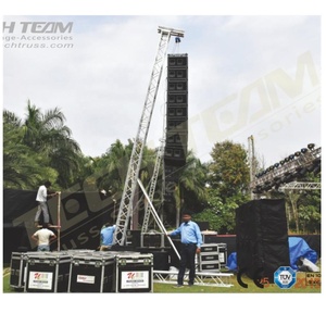 Easy Set up Speaker <strong>Truss</strong> 8m 800kg Telescopic Lifting Tower Sound Line Array <strong>Truss</strong> Stand