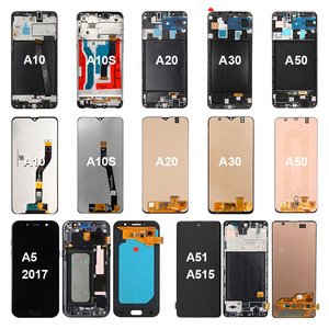 หน้าจอสัมผัสโอแอลอีดีแบบ Super Amoled อะไหล่ incell A S M J Note Series พร้อมกรอบโทรศัพท์มือถือจอแสดงผล LCD สำหรับซัมซุง