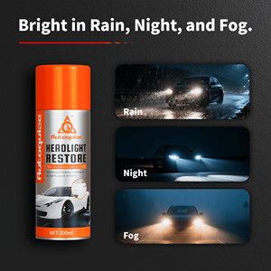 Autoquize Nano Công Nghệ Sáng Lâu Dài 200Ml Đèn Pha Phục Hồi Kit Chuyên Nghiệp Cấp Loại Bỏ Đầu Và Đánh Bóng - Product Image 4