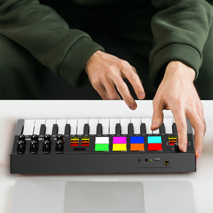 Tastiera MIDI colorata Konix 25 \ 32 \ 49 tasti Controller MIDI professionale per programma Studio - Product Image 4