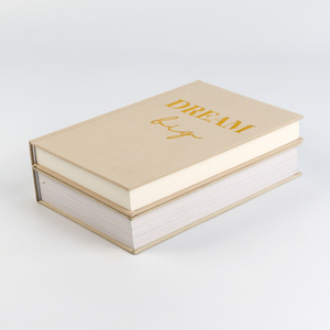 Tùy chỉnh chất lượng cao sang trọng A5 Linen bìa cứng cuộc họp kinh doanh Tạp Chí máy tính xách tay với Vàng cạnh dịch vụ in ấn - Product Image 2