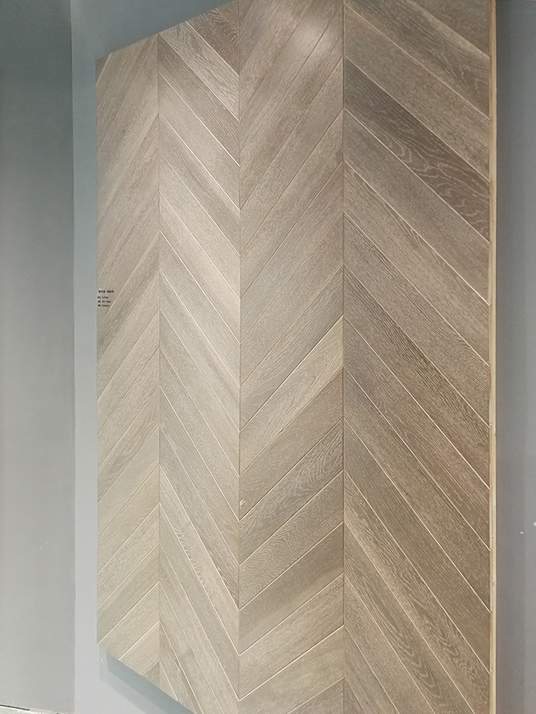 Chêne Chevron Gris Couleur