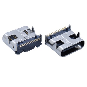 USB tip C 16 Pin SMD 6.5/7.35MM yüksek akım USB C konektörü - Product Image 1