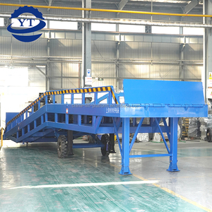 Máquina de nivelación de Muelle 6 T 10 T, plataforma de descarga de carga hidráulica fija con CE