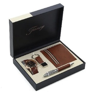 Men's <strong>Gift</strong> Set Exquisite Packaging Watch + Belt Wallet Creative Simple Combination Wallet <strong>Gift</strong> Set