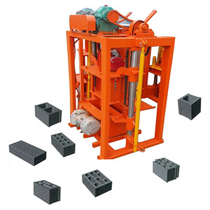 Máquina de fabricación de bloques huecos de cemento pavimentadora inteligente de enclavamiento semiautomático para bloques de hormigón - Product Image 1