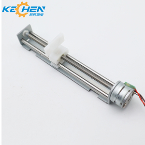 18 độ tự làm Laser bước góc dẫn vít thiết bị truyền động Nut trượt DC 5V/9V/<span class=keywords><strong>12V</strong></span> <span class=keywords><strong>2</strong></span>-giai đoạn 4-dây động cơ bước 90mm đột quỵ đường sắt tuyến tính - Product Image 5