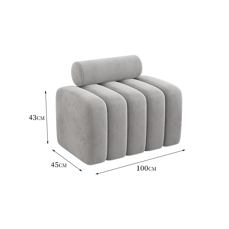 Grey 100*45*43 (flannel)