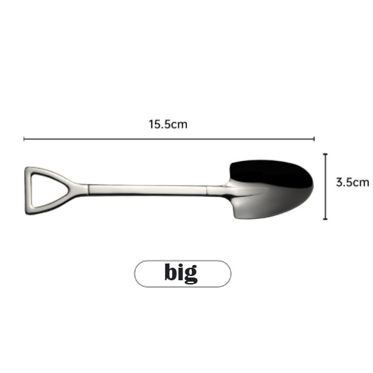 2021 new 304 stainless steel fork mini yogurt ice cream honey fruit salad dessert fork spoon set
