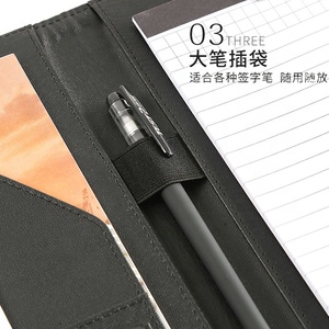 Özel klasik tasarım belge çantası el yapımı a4 deri dosya klasörü iş özel portföy logosu birçok renk - Product Image 3