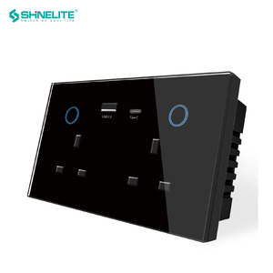 WIFI 2组开关插座，带1个USB + 1个C型端口智能开关插座 - Product Image 4