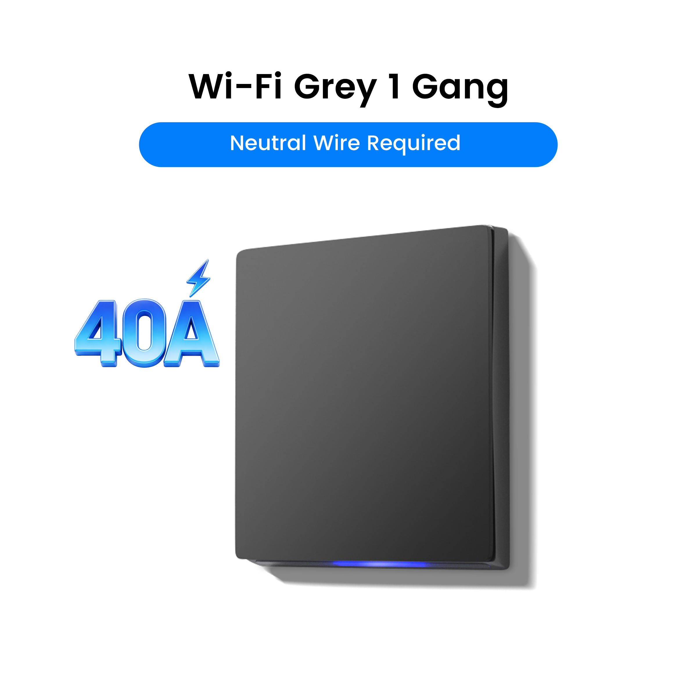 Gris (WiFi UE-1 Gang)