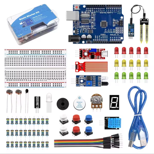 Базовый стартовый комплект для Arduino Uno набор R3 DIY Kit - R3 доска/макетная плата + розничная коробка - Product Image 1
