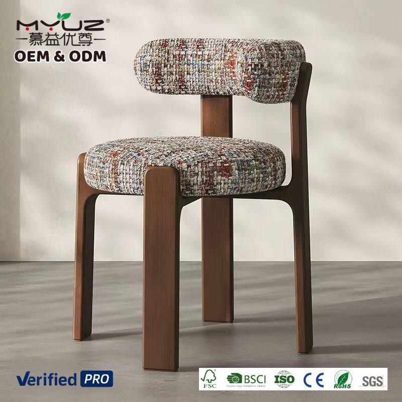 Tissu Kunicaicai en noyer + chenille