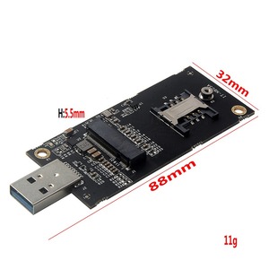 M.2 USB 3.0อะแดปเตอร์ซิมการ์ดสล็อตคีย์B Transferการ์ดNGFF LTE 4GโมดูลEM06-A EM06-E EM12-G EM20-G EM18-G EM16-G - Product Image 2