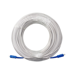 Fábrica Telecom-Grau <span class=keywords><strong>Simplex</strong></span> 1000M Home Optic Drop Wire Jumper LC/<span class=keywords><strong>SC</strong></span>/<span class=keywords><strong>FC</strong></span>/ST Fibra Óptica <span class=keywords><strong>Patch</strong></span> <span class=keywords><strong>Cord</strong></span> Cabos de Comunicação Óptica