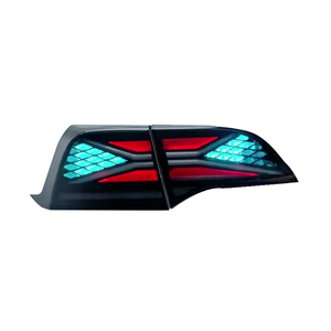 מנורת זנב HOSI <span class=keywords><strong>led</strong></span> לטסלה דגם 3 2018--2023 עם פנסים אחוריים בסגנון RGB עבור אביזרי תאורת <span class=keywords><strong>LED</strong></span> לדגם Y לרכב