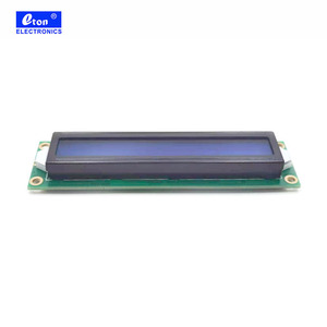 Prezzo di fabbrica 1601 blu 16x1 carattere modulo TFT con Display LCD a 16 Pin grande dimensione del Display - Product Image 2