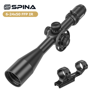 6-24x50 FFP IR teleskopik manzaraları avcılık Reticle LOGO paketi OEM ile yan odak - Product Image 2