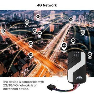 TK403汽车全球定位系统跟踪器车队4G LTE设备，配有长电池塑料材料美国全球sim卡，适用于安卓操作系统