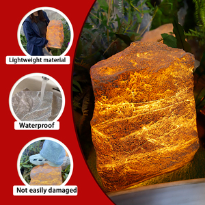 Landschap Licht Buiten Waterdichte Villa Tuin Decoratie Binnenplaats Lichtgevende Rots Steen Led Gazon Licht - Product Image 3