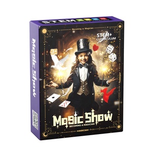 Kinder Magier Spielzeug Set 53/74 Zaubershow erstaunliche Zaubertrick mit Requisiten & Bedienungs anleitung für Kinder lernen die Kunst der Magie - Product Image 1