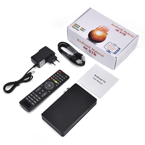 ハイブリッドTVボックスOTTDVB <span class=keywords><strong>T2</strong></span> <span class=keywords><strong>S2</strong></span>コンボAmlogicS905w Android9.0スマートTVセットトップボックス (WiFi付き) - Product Image 4