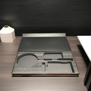 豪華な黒段ボールギフトボックス発泡体挿入カスタムロゴMagetic包装野球バットエンボス加工マットラミネート - Product Image 3