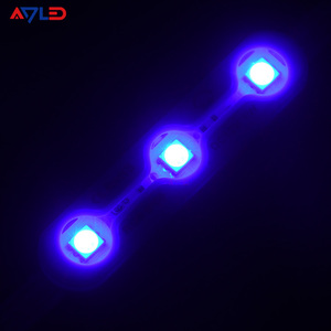 7015 RGB กลางแจ้ง3 SMD LED MODUL ป้ายแสง2835เลนส์1W 140องศามุมลำแสงสำหรับเครื่องหมาย backlit - Product Image 2