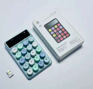 Barato al por mayor teclado numérico inalámbrico portátil USB teclado numérico calculadora teclado numérico