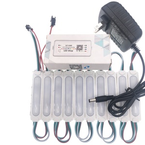 DC12v 5050โมดูล RGB แอปไวไฟ0.96W Ws2811 IP65สีเต็มรูปแบบสำหรับกล่องไฟ LED โมดูล3 SMD LED
