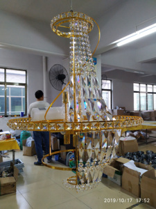 Antik古董20 ''12灯奢侈品帝国风格传统晶体金灯