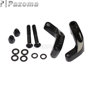 Gương di dời mở rộng <span class=keywords><strong>Adapter</strong></span> <span class=keywords><strong>Kit</strong></span> đối với Harley Softail Fat Boy Slim fls 2006-2014 rộng trượt đường phố chất béo Bob - Product Image 4