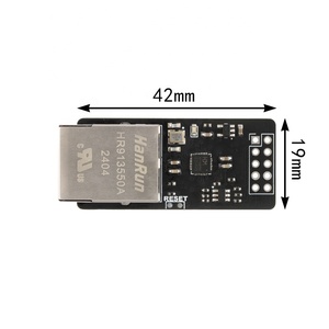 Puerto serie de red CH9120 a módulo Ethernet XL9120 computadora de un solo chip transmisión transparente TCP/IP UDP Servidor de Cliente