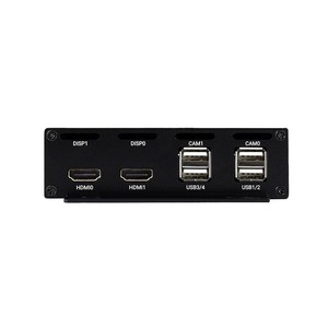 CM4-IO-POE-BOX-B,PoE Mini-Computer (tipo B) basato sul modulo di calcolo Raspberry Pi 4 (non incluso), custodia in metallo, con ventola di raffreddamento