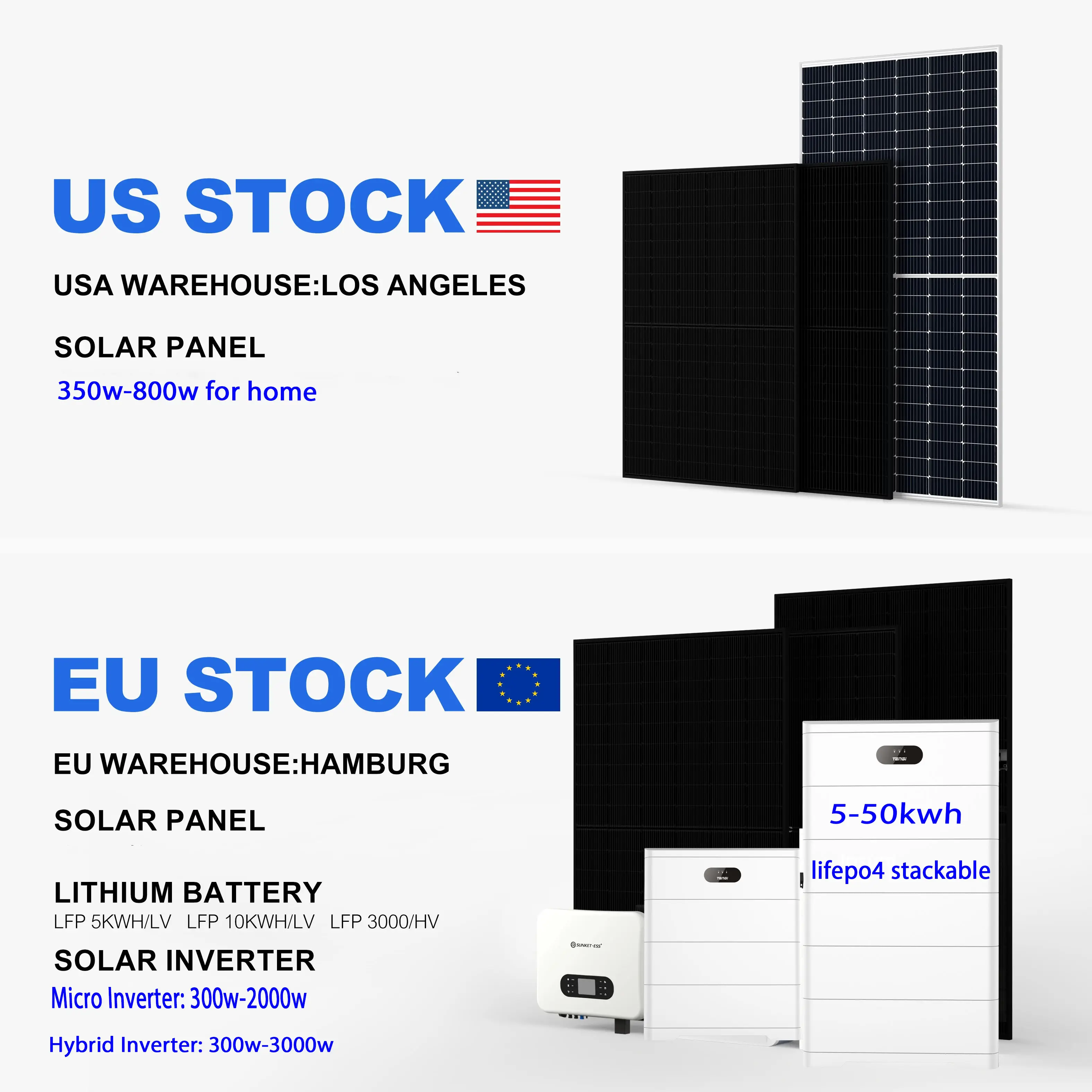 Lifepo4 panel tenaga surya, lengkap 8 kw 10 kw 12kw 15kw hybrid on off grid 10 kw sistem penyimpanan energi baterai lithium untuk rumah