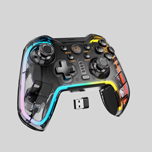 RGB Lighting Joystick Gamepad 2,4G Controlador de juego inalámbrico para Playstation PS3 PC Windows 10 - Product Image 2