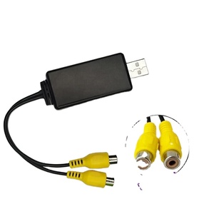 Adaptador de salida de vídeo USB a CVBS, 2 salidas RCA CVBS, reproductor de TV Multimedia Android, Cable USB de 5V CC, combinación de DVD de Radio para coche - Product Image 2